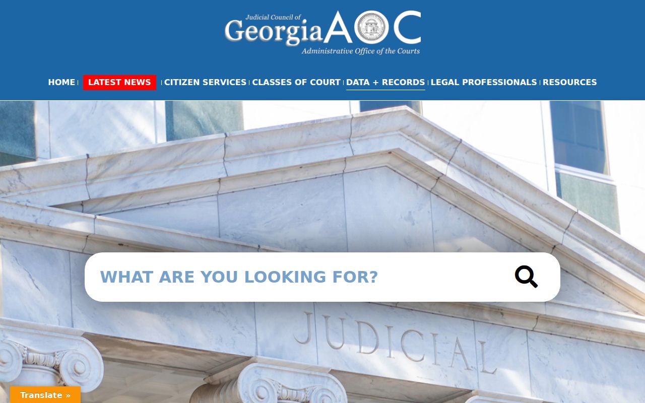 Statesboro resident lookup using Georgia court records